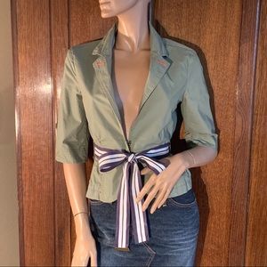 Guess Jeans cotton belted jacket